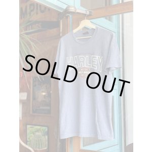 画像: 1986 HARLEY DAVIDSON REDDING CALIFORNIA OFFICIAL VTG T-SHIRT GRAY M