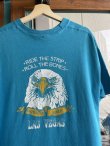 画像6: 1991 HARLEY DAVIDSON RIDE THE STRIP ROLL THE BONES OFFICIAL VTG T-SHIRT TURQUOISE BLUE  XXL