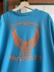 画像5: 1992 HARLEY DAVIDSON SECOND TO NONE VTG T-SHIRT TURQUOISE BLUE  