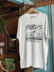 画像1: 1997 STURGIS 57th ANNUALBIKE RALLY  VTG T-SHIRT WHITE XXL