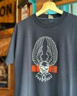 画像4: 80s HARLEY DAVIDSON RIDE TO LIVE LIVE TO RIDE SKULL WING VTG T-SHIRT