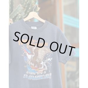 画像: 80s HARLEY DAVIDSON “A ANYTHING ELSE IS UN-AMERICAN!” VTG T-SHIRT