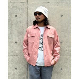 画像: THE GOOD RAYON SHIRT PINK