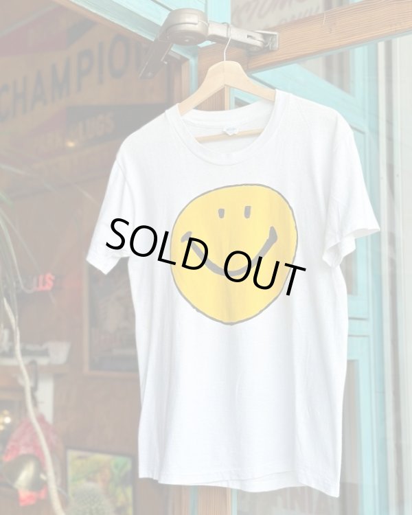 画像1: 70s SMILEY FACE VTG T-SHIRT M