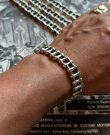 画像4: MOTORCYCLE CHAIN BRACELET STERLING SILVER 925