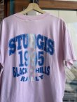 画像5: 1995 STURGIS BLACK HILLS RALLY VTG T-SHIRT PINK XL