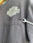 画像7: HARLEY DAVIDSON SANDERS POCKET VTG T-SHIRT NAVY L