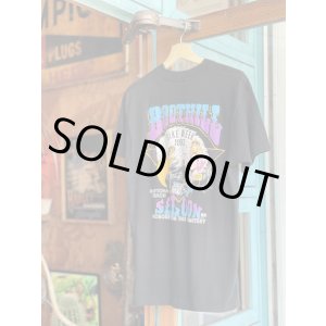 画像: 1993 BOOTHILL SALOON BIKE WEEK VTG POCKET T-SHIRT BLACK L