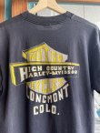 画像6: 1988 HIGH COUNTRY HARLEY DAVIDSON  MOTOR CYCLES VTG T-SHIRT BLACK L