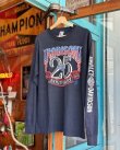 画像1: 1987 HARLEY DAVIDSON ROBISON 25 ANNIVERSARY VTG L/S T-SHIRT