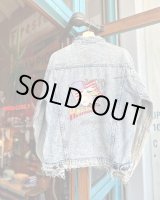 画像: 90s HARLEY DAVIDSON“BORN IN THE USA”VTG DENIM JACKET L