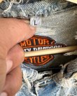 画像5: 90s HARLEY DAVIDSON“BORN IN THE USA”VTG DENIM JACKET L