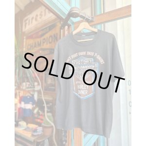 画像: 80s HARLEY DAVIDSON OFFICIAL“I DON'T JUST OWN THIS T-SHIRT”VTG T-SHIRT  L
