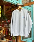 画像2: SIXHELMETS CHOPPERS“SUPPORT YOUR LOCAL”SWEATSHIRT GRAY×BLUE GRADATION