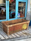 画像2: 40s VINTAGE WOODEN BANANA BOX