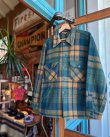 画像1: 70s VINTAGE WOOLRICH WOOL PLAID JACKET L