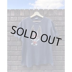 画像: VERY RARE 80s HARLEY DAVIDSON SKULL WING VTG T-SHIRT