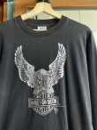 画像4: 1987 HARLEY DAVIDSON OFFICIAL VTG LONG SLEEVE SHIRT BLACK M