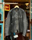 画像1: VINTAGE 60s BROOKS LETHER SPORTSWEAR SINGLE RIDERS JACKET