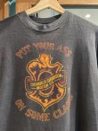 画像4: 80s HARLEY DAVIDSON OAK LEAF PUT YOUR ASS ON SOME CLASS SAN DIEGO OFFICIAL VTG T-SHIRT BLACK L