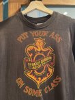 画像4: 80s HARLEY DAVIDSON OAK LEAF PUT YOUR ASS ON SOME CLASS VTG T-SHIRT BLACK S