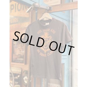 画像: 80s HARLEY DAVIDSON OAK LEAF PUT YOUR ASS ON SOME CLASS VTG T-SHIRT BLACK S