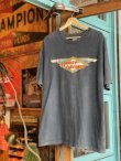 画像1: 1986 HARLEY DAVIDSON BETTENDORF OFFICIAL VTG T-SHIRT FADE BLACK XL