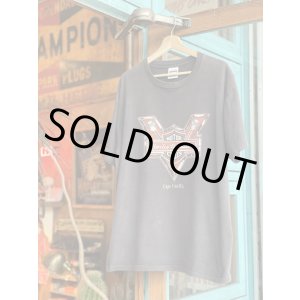 画像: 90s HARLEY DAVIDSON CAPE COD VTG T-SHIRT FADE BLACK XL
