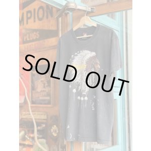 画像: 90s INDIAN MOTORCYCLE OFFICIAL VTG T-SHIRT BLACK L