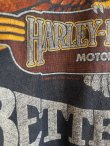 画像8: 1986 HARLEY DAVIDSON BETTENDORF OFFICIAL VTG T-SHIRT FADE BLACK XL