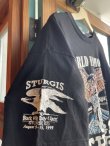 画像6: 1999 WORLD FAMOUS STURGIS  RALLY AND RACES VTG T-SHIRT BLACK XL