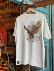 画像1: 1991 HARLEY DAVIDSON EAGLE OFFICIAL VTG T-SHIRT LIGHT GRAY 