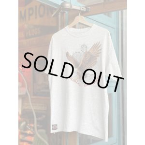 画像: 1991 HARLEY DAVIDSON EAGLE OFFICIAL VTG T-SHIRT LIGHT GRAY 