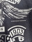 画像6: 1982 HARLEY DAVIDSON FISHER’S  VTG POCKET T-SHIRT FADE BLACK S