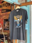 画像1: 1987 HARLEY DAVIDSON RULES OFFICIAL VTG POCKET T-SHIRT BLACK M