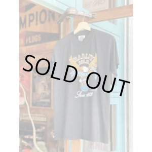 画像: 1987 HARLEY DAVIDSON RULES OFFICIAL VTG POCKET T-SHIRT BLACK M