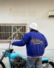 画像1: SIXHELMETS CHOPPERS DERBY JACKET DRAWN BY BOULE VARD FEVER ART BLUE