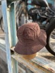 画像3: SIXHELMETS CHOPPERS LOGO CORDUROY BUCKET HAT BROWN DRAWN BY BOULEVARD FEVER ART