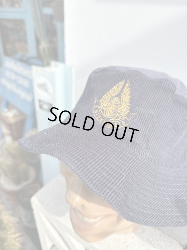 画像2: SIXHELMETS FLYING WHEEL CORDUROY BUCKET HAT NAVY
