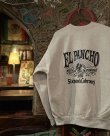 画像1: SIXHELMETS CABRONES×EL PANCHO MEXICAN HEAVY WEIGHT SWEATSHIRT GRAY DRAWN BY GRIMB