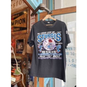 画像: 1996 STURGIS BLACK HILLS RALLY RACES VTG T-SHIRT BLACK L