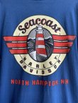 画像6: 1995 HARLEY DAVIDSON SEA COAST VTG T-SHIRT BLUE L