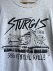 画像3: 1998 STURGIS 58TH ANNUAL RALLY SHOVELHEAD VTG T-SHIRT WHITE L