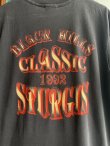 画像5: 1992 BLACK HILLS MOTOR CLASSIC STURGIS VTG T-SHIRT BLACK L