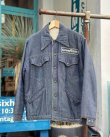 画像1: 70s GOOD YEAR OFFICIAL RACING DENIM BOA JACKET ML