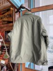 画像2: 80s USN A-2 DECK JACKET KHAKI GREEN  XL (2)