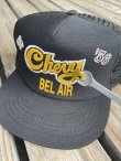 画像5: NOS VTG 80s “1956 CHEVY BEL AIR” TRUCKER  CAP BLACK (1)