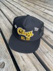 画像1: NOS VTG 80s “1956 CHEVY BEL AIR” TRUCKER  CAP BLACK (2)