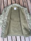 画像7: 80s USN A-2 DECK JACKET KHAKI GREEN  XL (2)