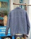 画像2: 70s GOOD YEAR OFFICIAL RACING DENIM BOA JACKET ML